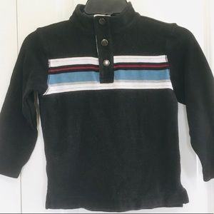 Gymboree black long sleeve knit tshirt size 6 NOWT